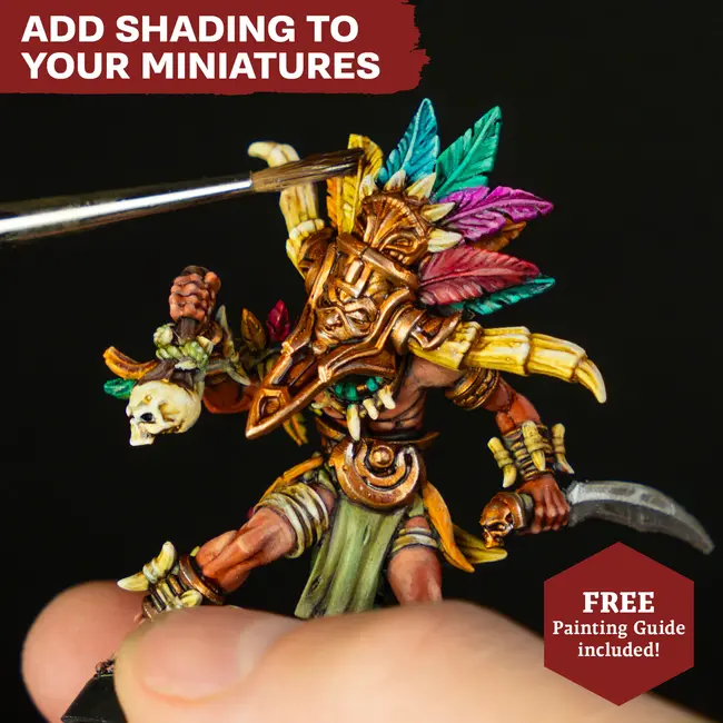 The Army Painter Warpaints Fanatic Washes Paint Set Combo - 10 kleuren - 18ml - WP8068