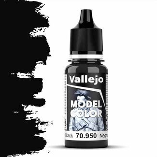 Vallejo Model Color Black -18ml - 70950