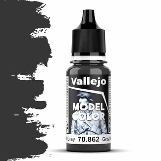 Vallejo Model Color Black Grey -18ml -70862
