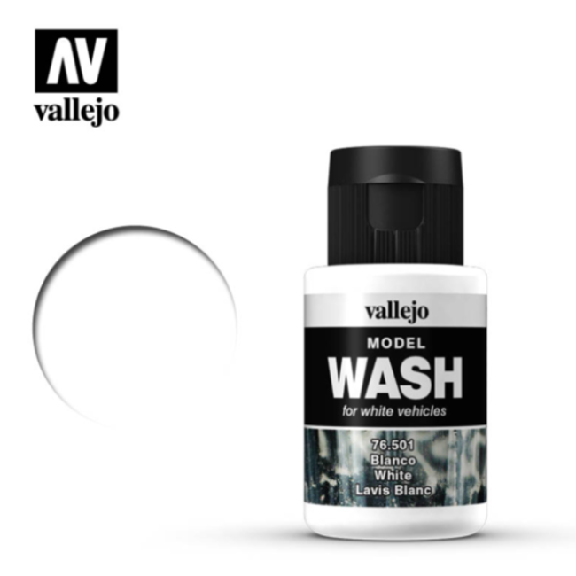 Vallejo Model Wash White - 35ml - 76501