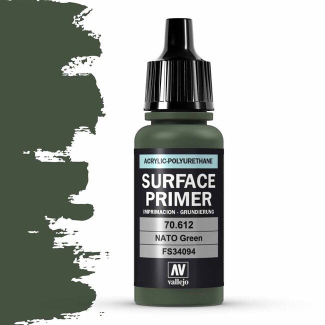 Vallejo Surface Primer Nato Green - 17ml - 70612