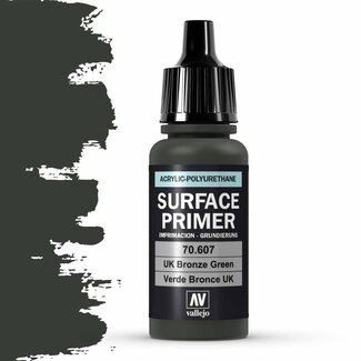 Vallejo Surface Primer UK Bronze Green - 17ml - 70607