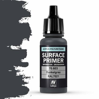 Vallejo Surface Primer Panzer Grey - 17ml - 70603