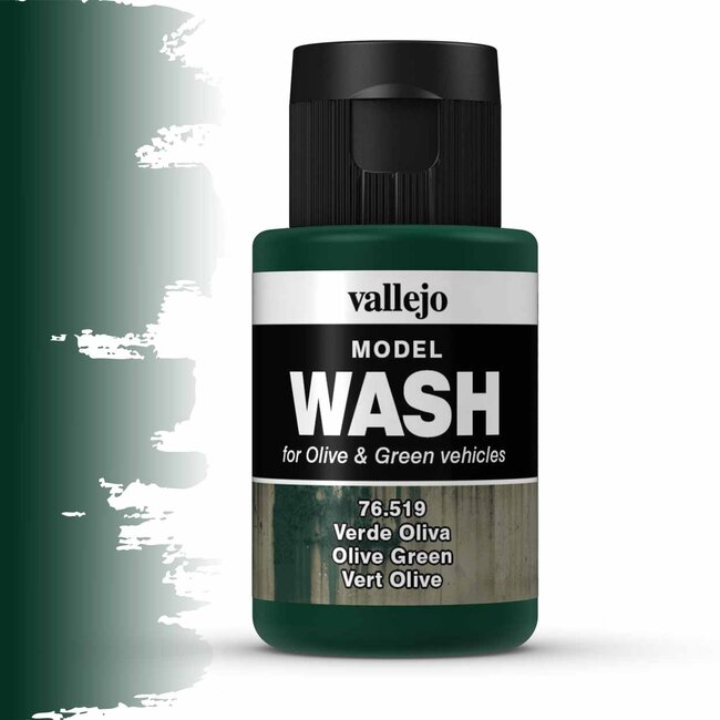 Vallejo Model Wash Olive Green - 35ml - 76519