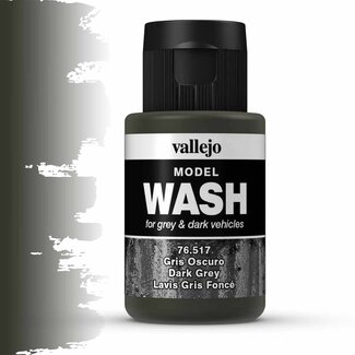 Vallejo Model Wash Dark Grey - 35ml  - 76517 - image