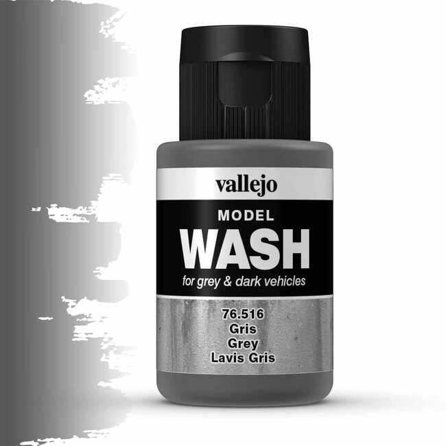 Vallejo Model Wash Grey - 35ml - 76516