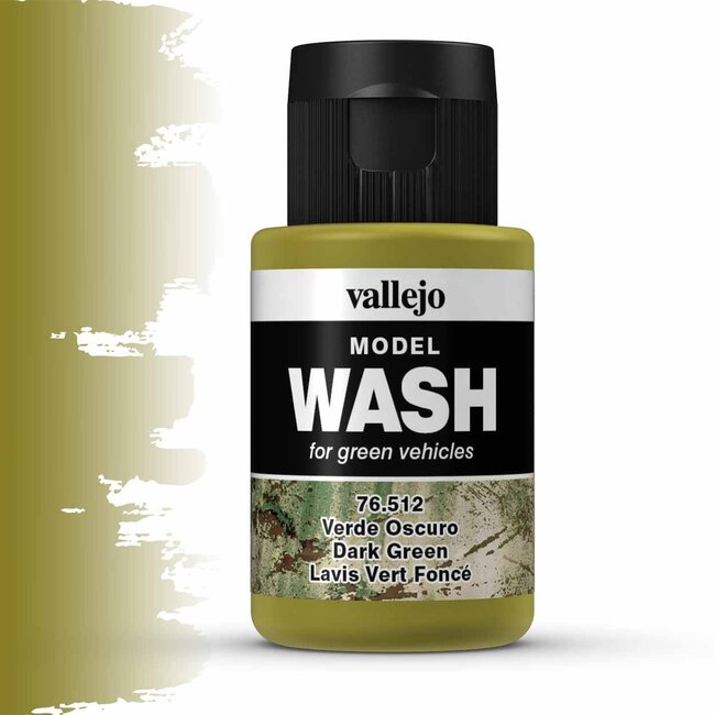 Vallejo Model Wash Dark Green - 35ml - 76512