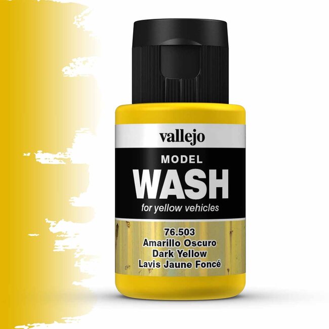Vallejo Model Wash Dark Yellow - 35ml - 76503