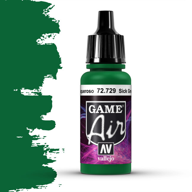 Vallejo Game Air Sick Green - 17ml - 72729