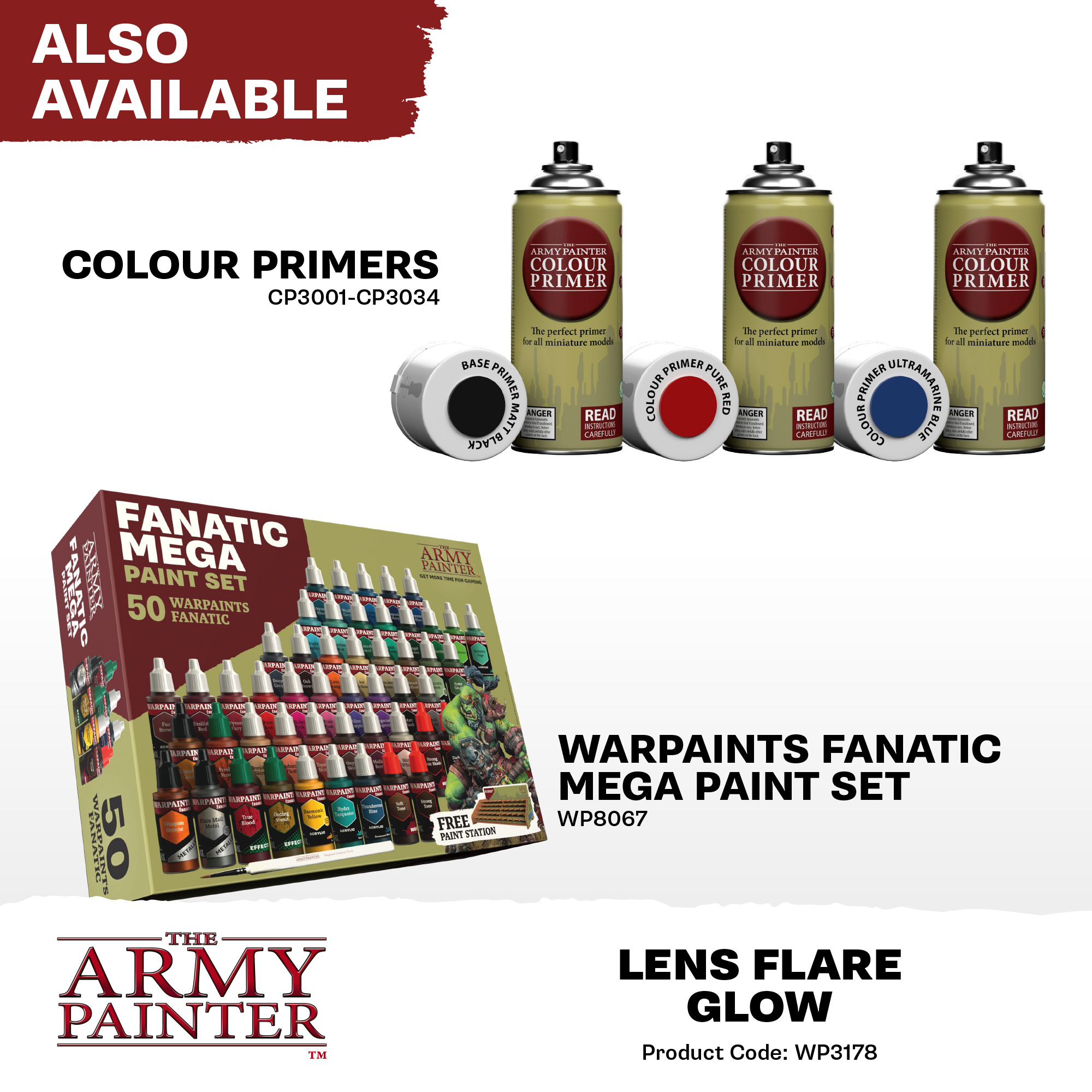 The Army Painter Warpaints Fanatic Effects: Lens Flare Glow | Colore Acrilico Effetti Speciali Per Miniature