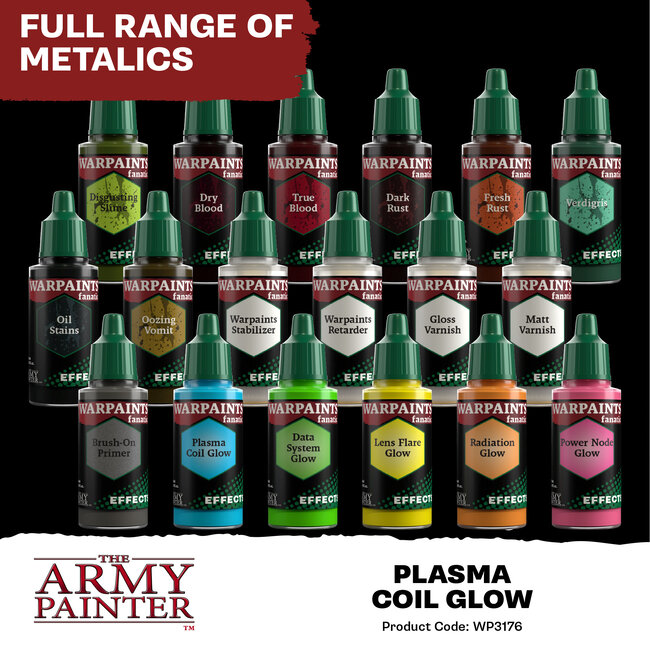 The Army Painter Plasma Coil Glow Effects Warpaint Fanatic Acrylic Paint - 18ml - WP3176
