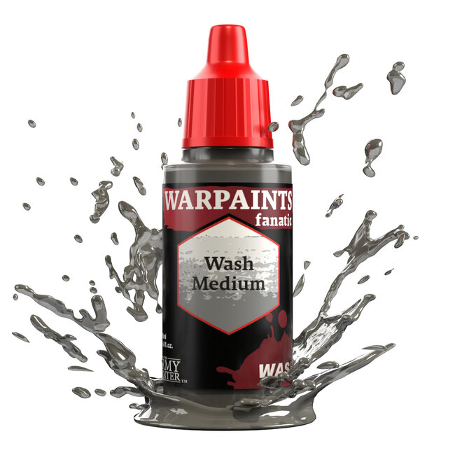 The Army Painter Wash Medium Wash Warpaints Fanatic Acrylic Paint - 18ml - WP3216