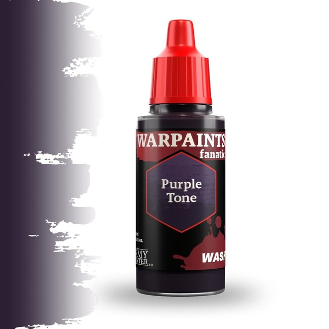 The Army Painter Purple Tone Wash Warpaints Fanatic Acrylic Paint - 18ml - WP3212