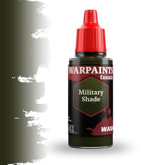 The Army Painter Military Shade Wash Warpaints Fanatic Acrylic Paint - 18ml - WP3209