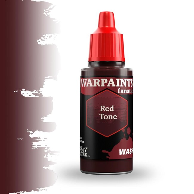 The Army Painter Red Tone Wash Warpaints Fanatic Acrylic Paint - 18ml - WP3206