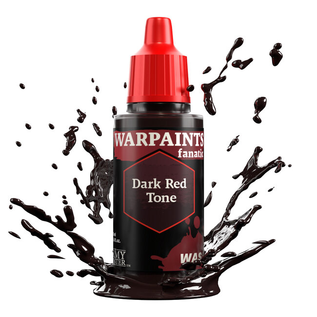 The Army Painter Dark Red Tone Wash Warpaints Fanatic Acrylic Paint - 18ml - WP3205