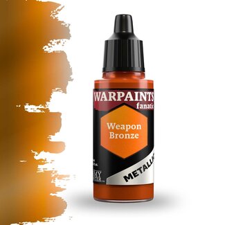 The Army Painter Weapon Bronze Metallic Warpaints Fanatic Acrylic Paint - 18ml - WP3183 - image