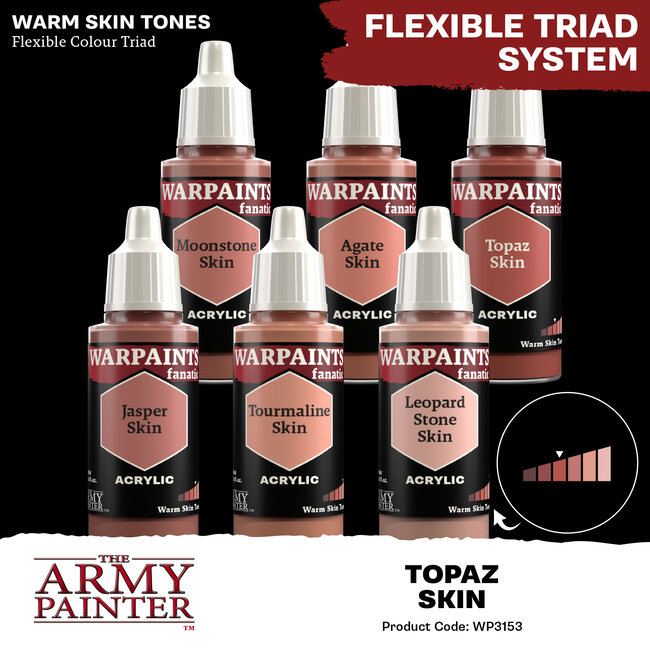 The Army Painter Topaz Skin Warpaints Fanatic Acrylic Paint - 18ml - WP3153