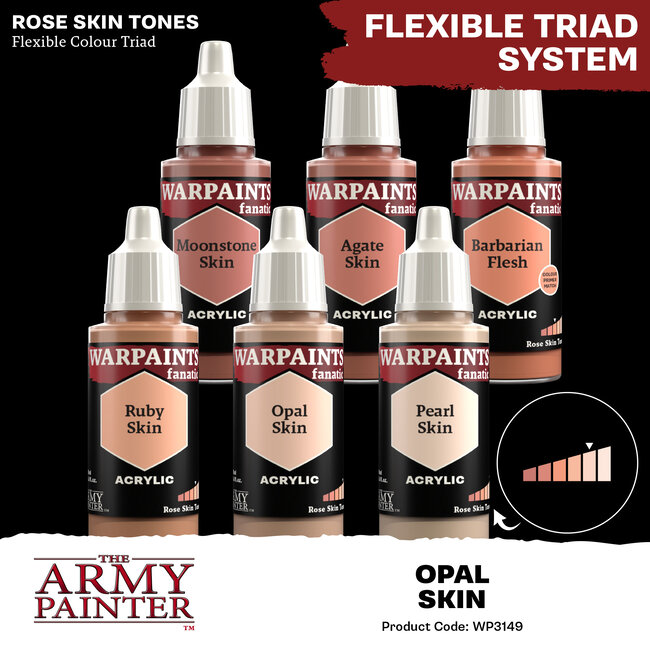 The Army Painter Opal Skin Warpaints Fanatic Acrylic Paint - 18ml - WP3149