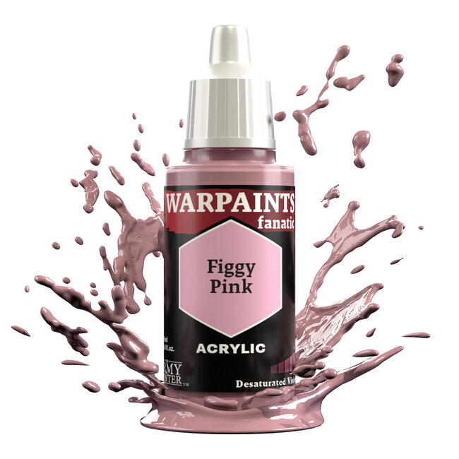 The Army Painter Figgy Pink Warpaints Fanatic Acrylic Paint - 18ml - WP3143