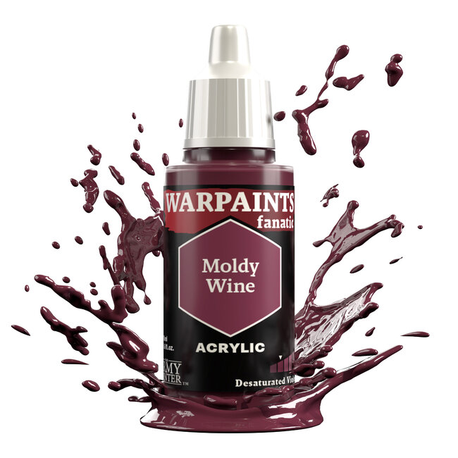 The Army Painter Moldy Wine Warpaints Fanatic Acrylic Paint - 18ml - WP3140