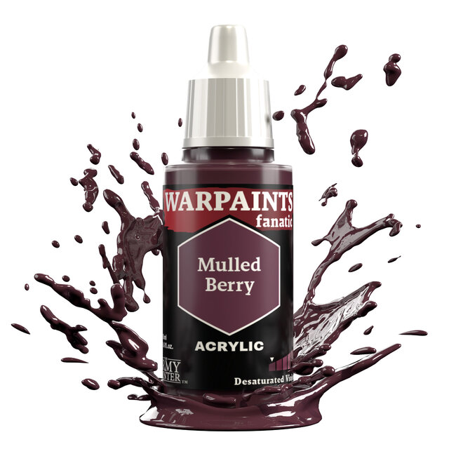 The Army Painter Mulled Berry Warpaints Fanatic Acrylic Paint - 18ml - WP3139