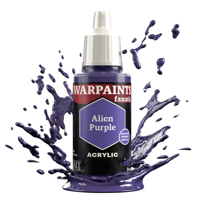 The Army Painter Alien Purple Warpaints Fanatic Acrylic Paint - 18ml - WP3128