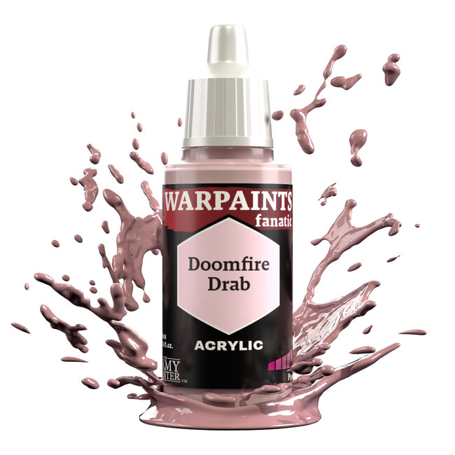 The Army Painter Doomfire Drab Warpaints Fanatic Acrylic Paint - 18ml - WP3126