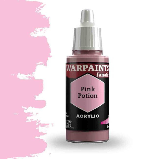 The Army Painter Pink Potion Warpaints Fanatic Acrylic Paint - 18ml - WP3125