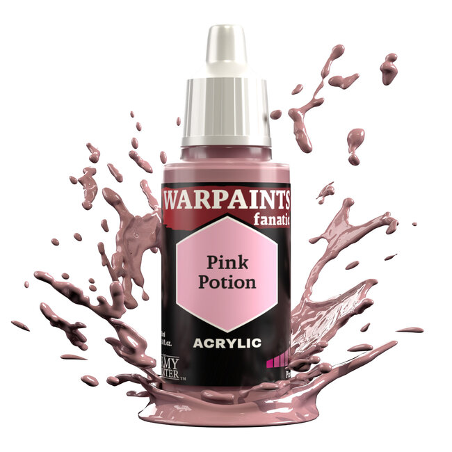 The Army Painter Pink Potion Warpaints Fanatic Acrylic Paint - 18ml - WP3125