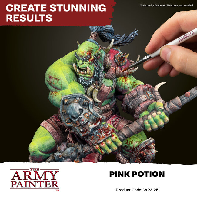 The Army Painter Pink Potion Warpaints Fanatic Acrylic Paint - 18ml - WP3125