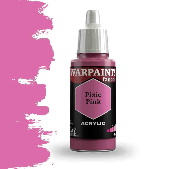 The Army Painter Pixie Pink Warpaints Fanatic Acrylic Paint - 18ml - WP3123