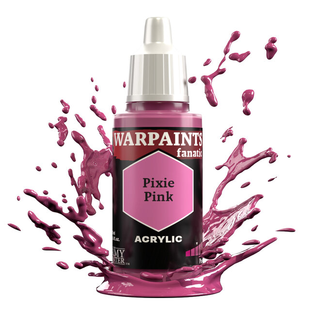 The Army Painter Pixie Pink Warpaints Fanatic Acrylic Paint - 18ml - WP3123