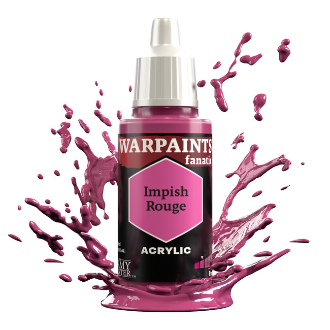 The Army Painter Impish Rouge Warpaints Fanatic Acrylic Paint - 18ml - WP3122
