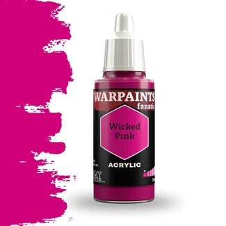 The Army Painter Wicked Pink Warpaints Fanatic Acrylic Paint - 18ml - WP3121