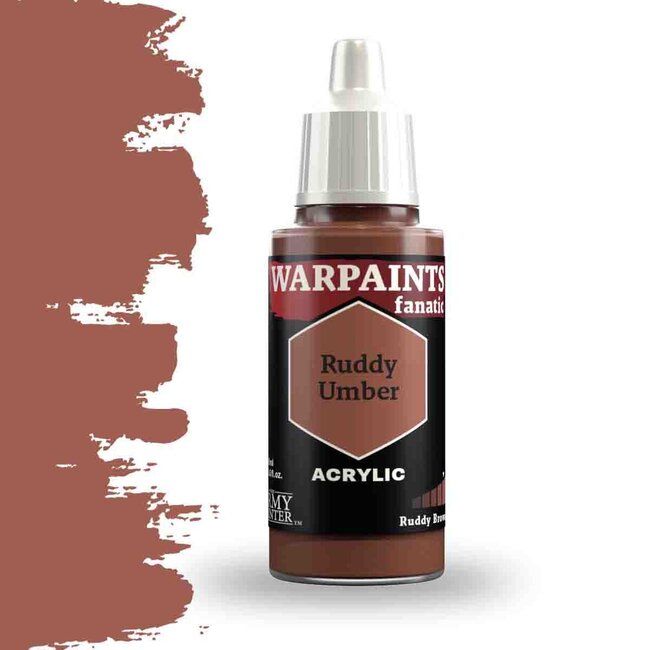 The Army Painter Ruddy Umber Warpaints Fanatic Acrylic Paint - 18ml - WP3113