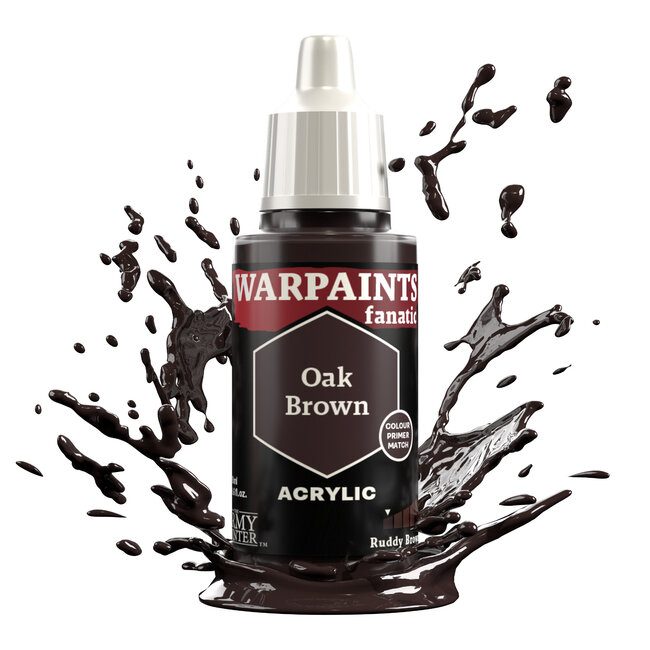 The Army Painter Oak Brown Warpaints Fanatic Acrylic Paint - 18ml - WP3109