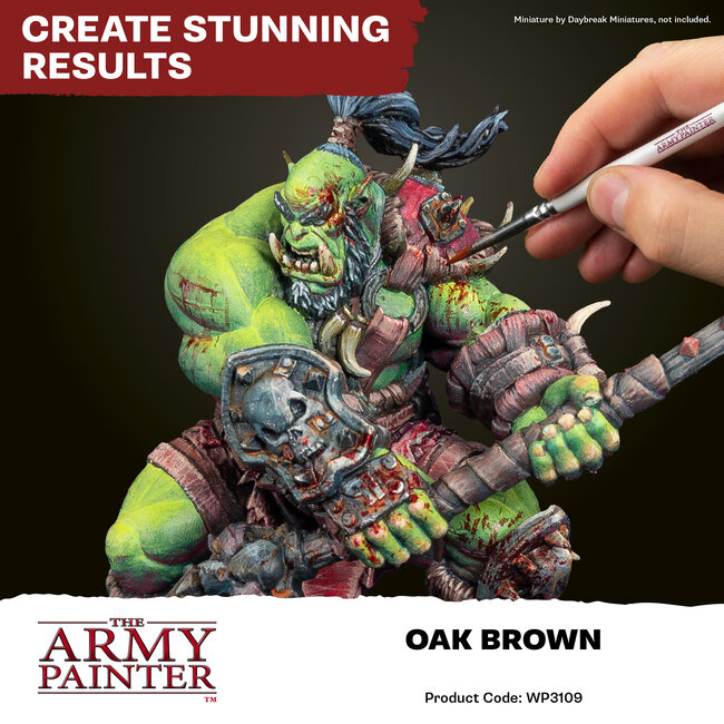 The Army Painter Oak Brown Warpaints Fanatic Acrylic Paint - 18ml - WP3109