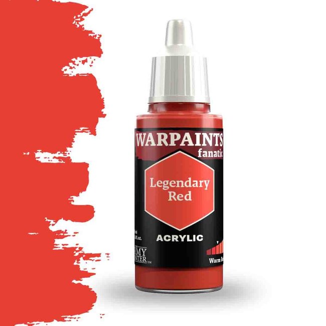 The Army Painter Legendary Red Warpaints Fanatic Acrylic Paint - 18ml - WP3105