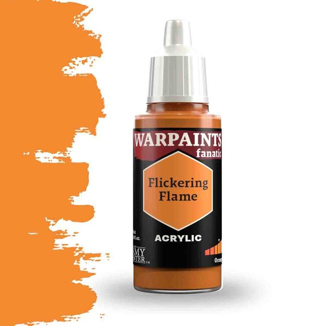 The Army Painter Flickering Flame Warpaints Fanatic Acrylic Paint - 18ml - WP3100