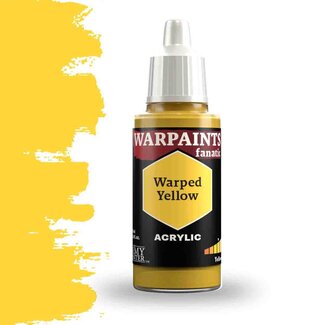 The Army Painter Warped Yellow Warpaints Fanatic Acrylic Paint - 18ml - WP3094