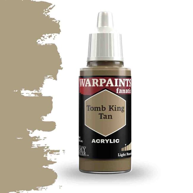 The Army Painter Tomb King Tan Warpaints Fanatic Acrylic Paint - 18ml - WP3086