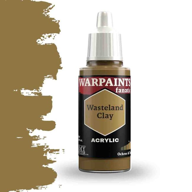 The Army Painter Wasteland Clay Warpaints Fanatic Acrylic Paint - 18ml - WP3082