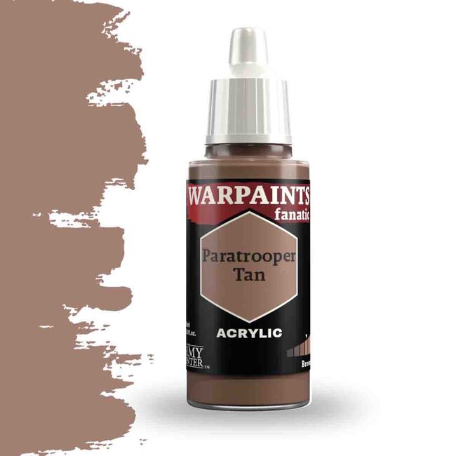 The Army Painter Paratrooper Tan Warpaints Fanatic Acrylic Paint - 18ml - WP3076