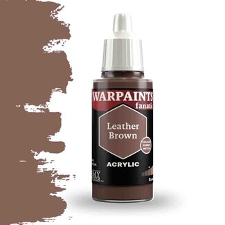 The Army Painter Leather Brown Warpaints Fanatic Acrylic Paint - 18ml - WP3075 - image