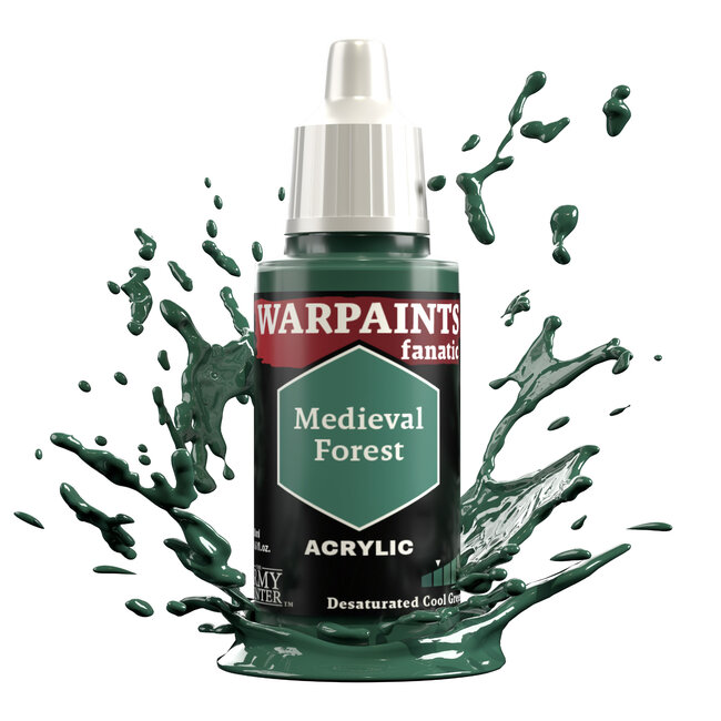The Army Painter Medieval Forest Warpaints Fanatic Acrylic Paint - 18ml - WP3062
