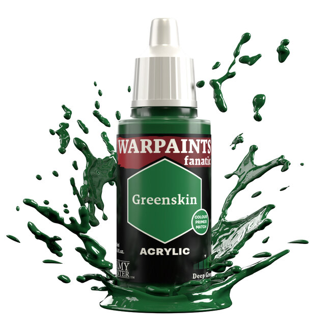 The Army Painter Greenskin Warpaints Fanatic Acrylic Paint - 18ml - WP3051