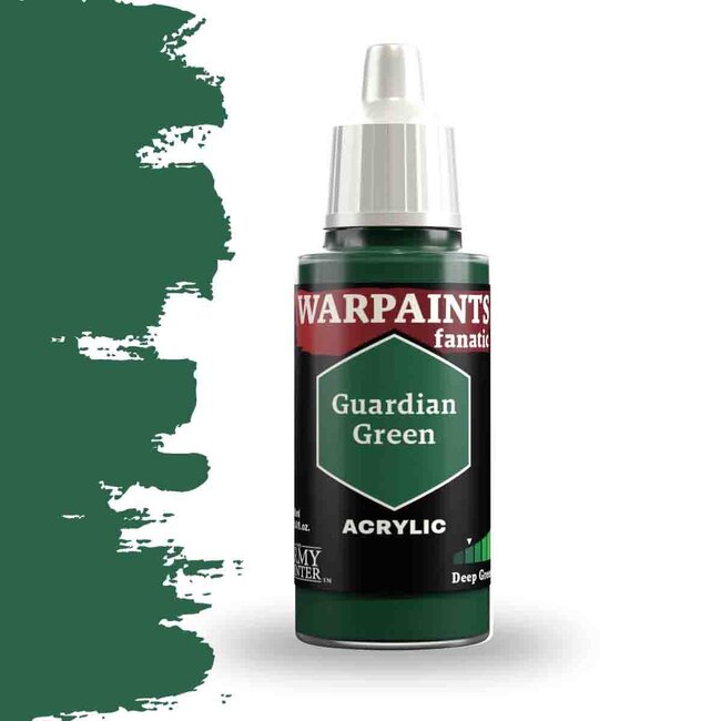 The Army Painter Guardian Green Warpaints Fanatic Acrylic Paint - 18ml - WP3050