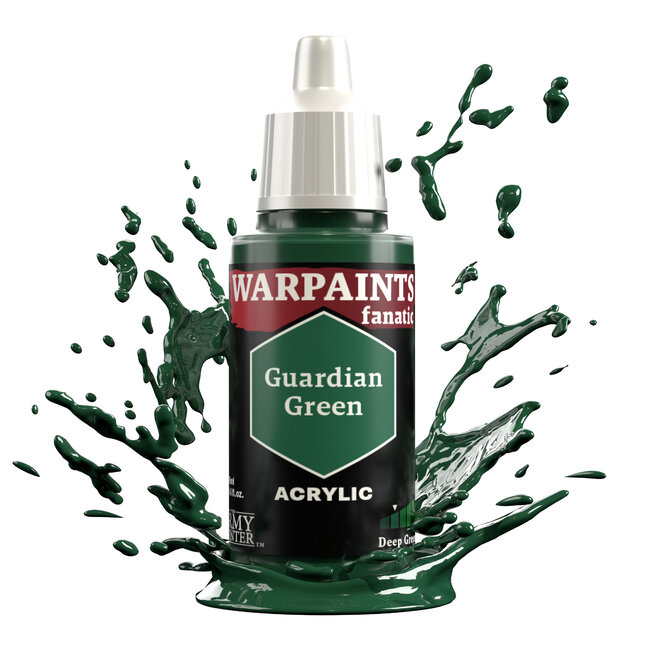 The Army Painter Guardian Green Warpaints Fanatic Acrylic Paint - 18ml - WP3050