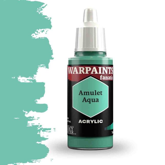 The Army Painter Amulet Aqua Warpaints Fanatic Acrylic Paint - 18ml - WP3048